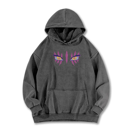 Blade of the Demon Hunters Akaza Vintage Hoodie