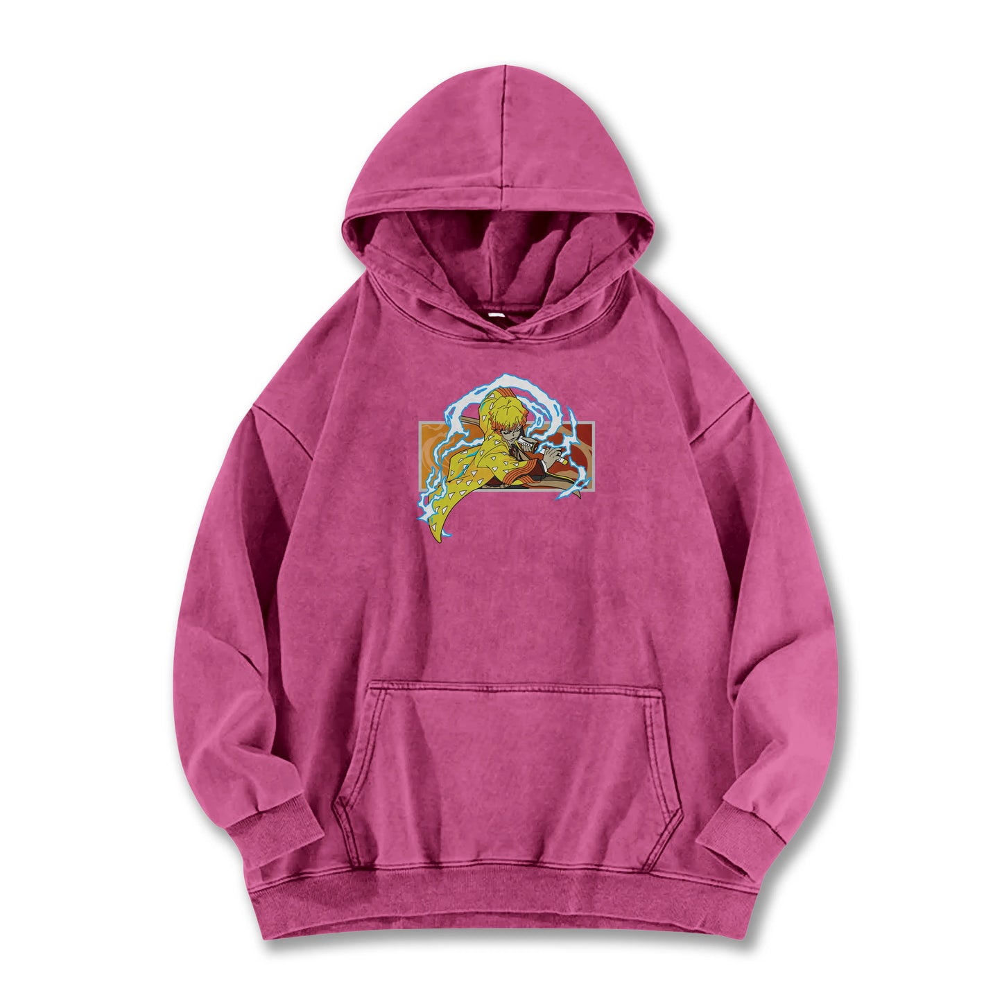 Blade of the Demon Hunters Zenitsu Vintage Hoodie