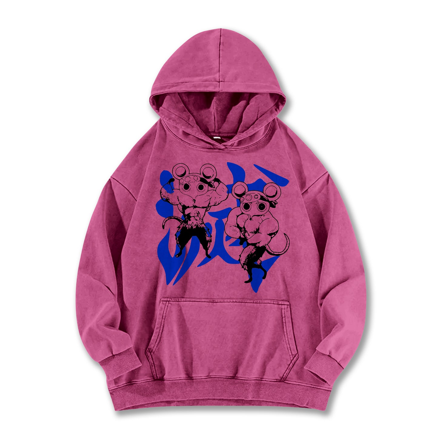 Blade of Demon Hunters Muscle Mice Vintage Hoodie
