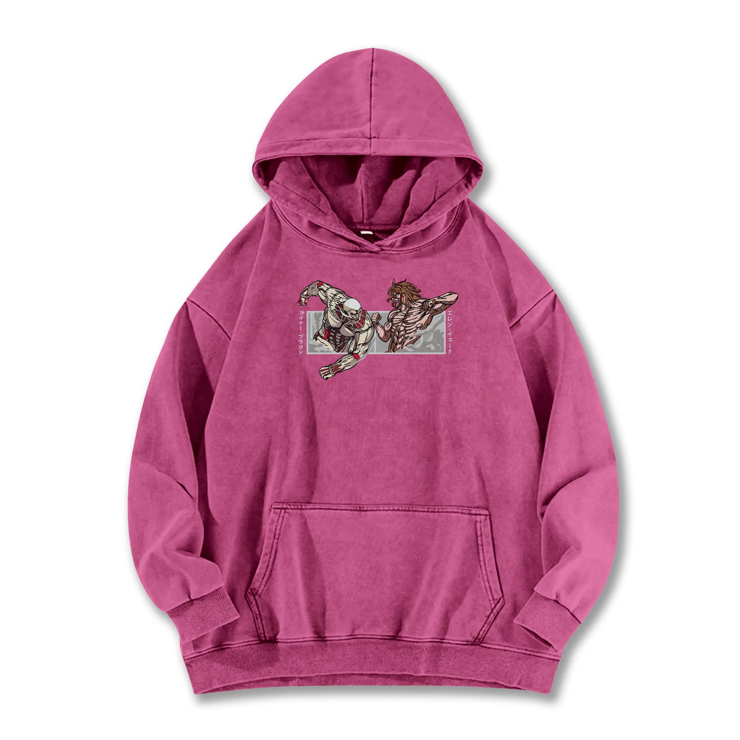 Titan Siege Wall - Titans Fighting Vintage Hoodie