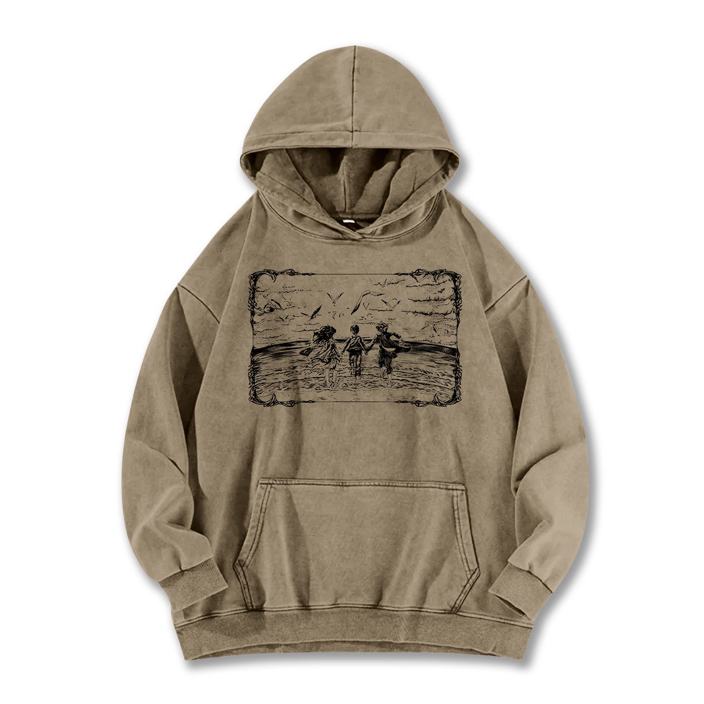 Titan Siege Freedom Fighter, Blade Protector & Strategic Mind Vintage Hoodie