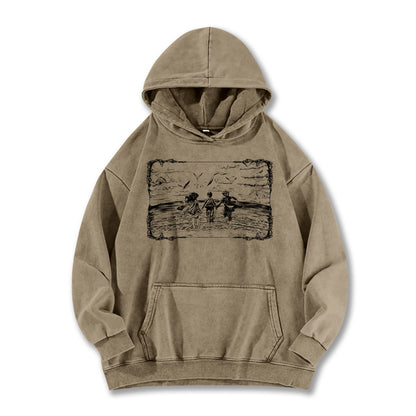 Titan Siege Freedom Fighter, Blade Protector & Strategic Mind Vintage Hoodie