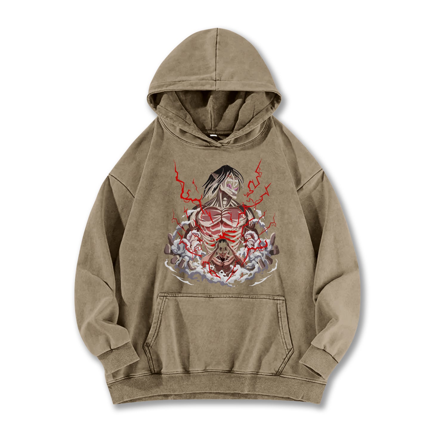 Titan Siege Freedom Fighter Attack Titan V3 Vintage Hoodie