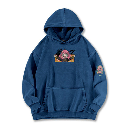 Family Espionage Anya Forger Vintage Hoodie