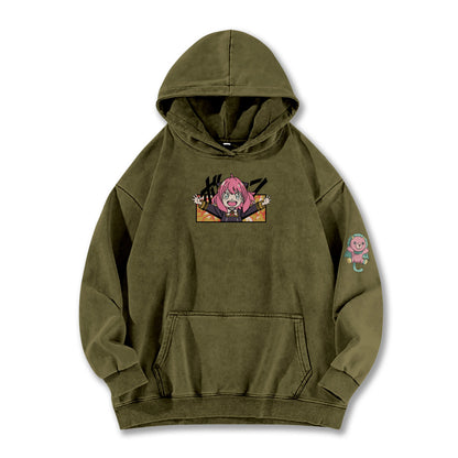 Family Espionage Anya Forger Vintage Hoodie