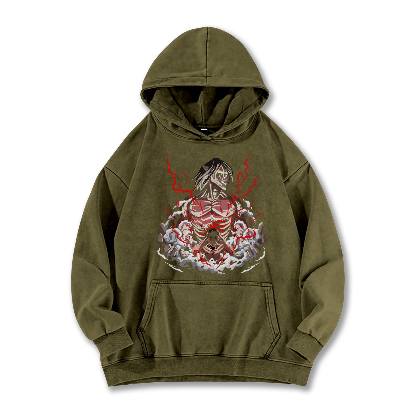 Titan Siege Freedom Fighter Attack Titan V3 Vintage Hoodie