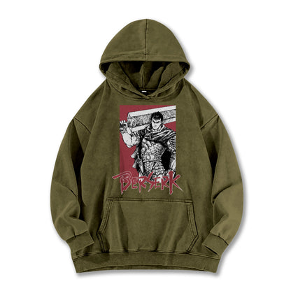 Dark Sword Saga Swordsman V8 Vintage Hoodie