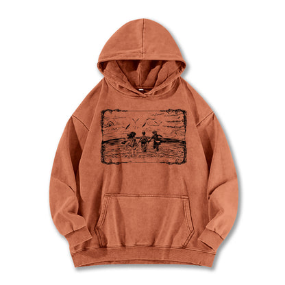 Titan Siege Freedom Fighter, Blade Protector & Strategic Mind Vintage Hoodie