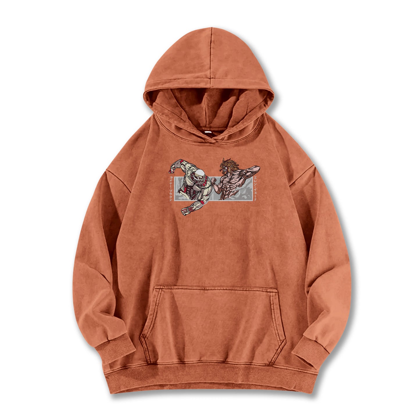 Titan Siege Wall - Titans Fighting Vintage Hoodie