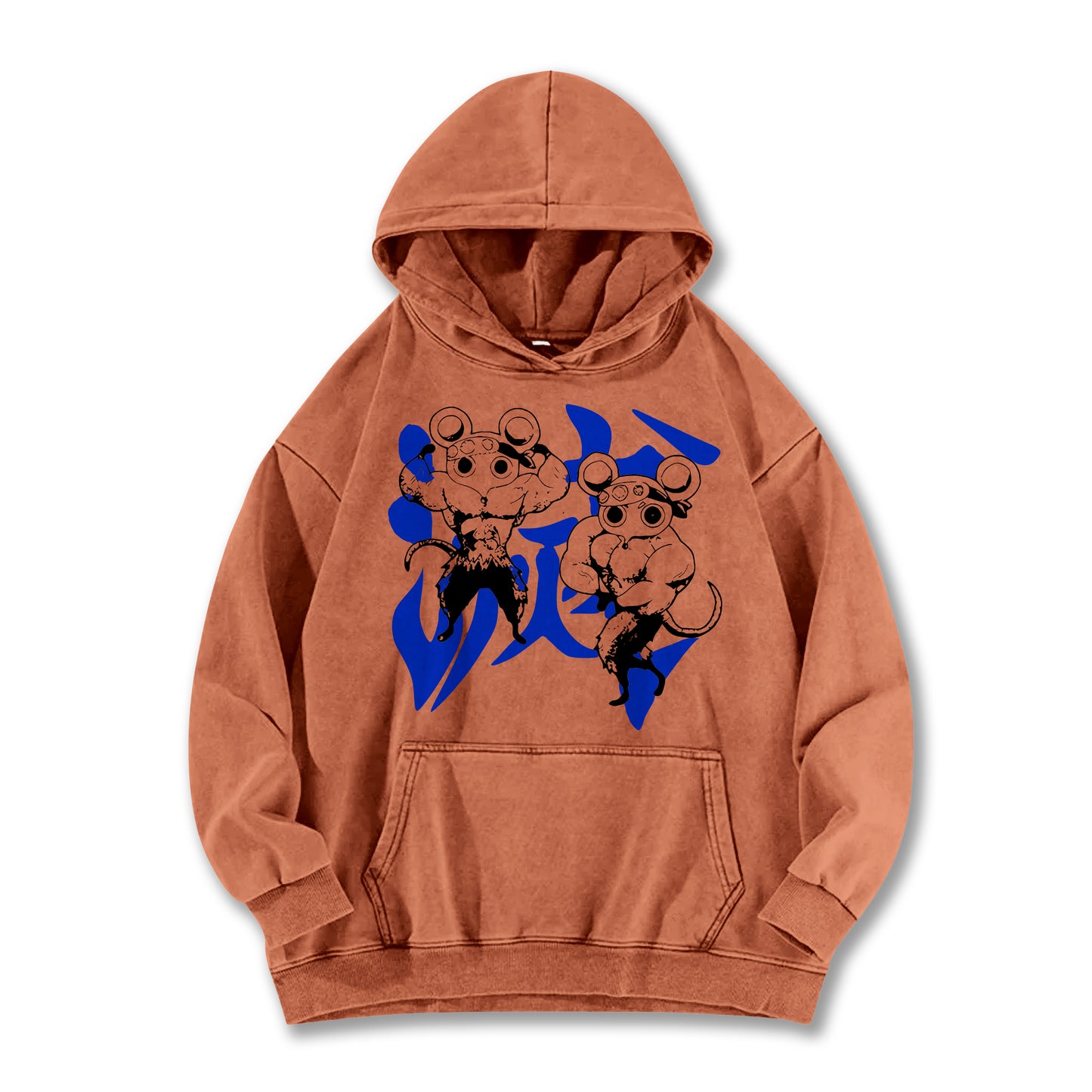 Blade of Demon Hunters Muscle Mice Vintage Hoodie
