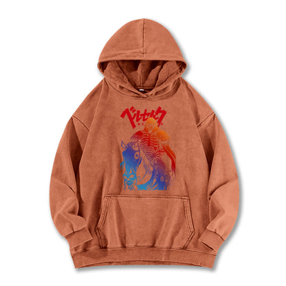 Dark Sword Saga Skull Knight Vintage Hoodie