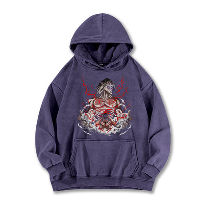Titan Siege Freedom Fighter Attack Titan V3 Vintage Hoodie