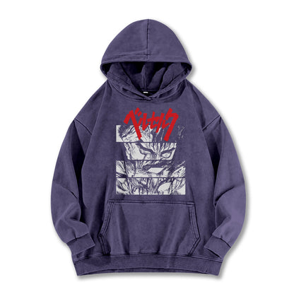 Dark Sword Saga Guts' Wrath Vintage Hoodie