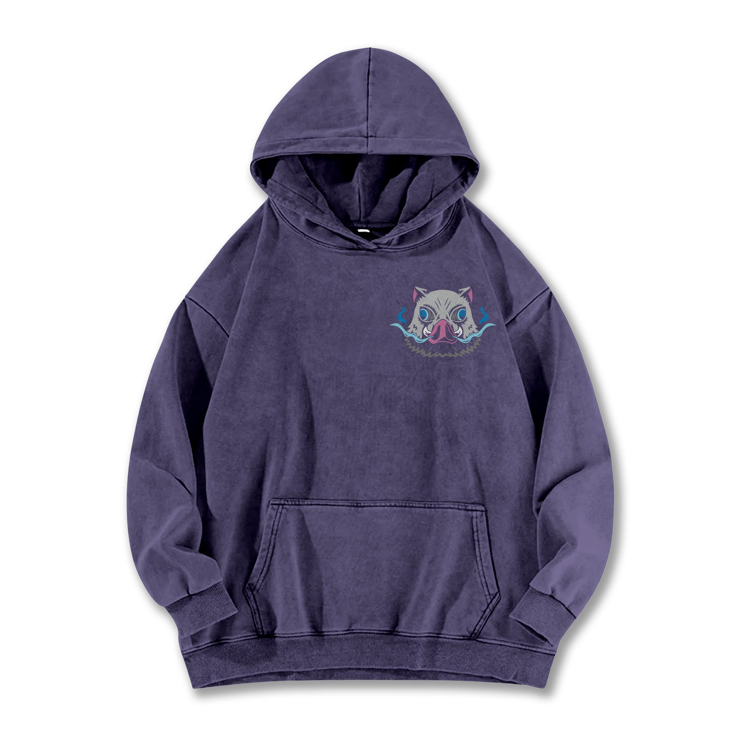 Blade of Demon Hunters Boar Head Fighter V2 Vintage Hoodie