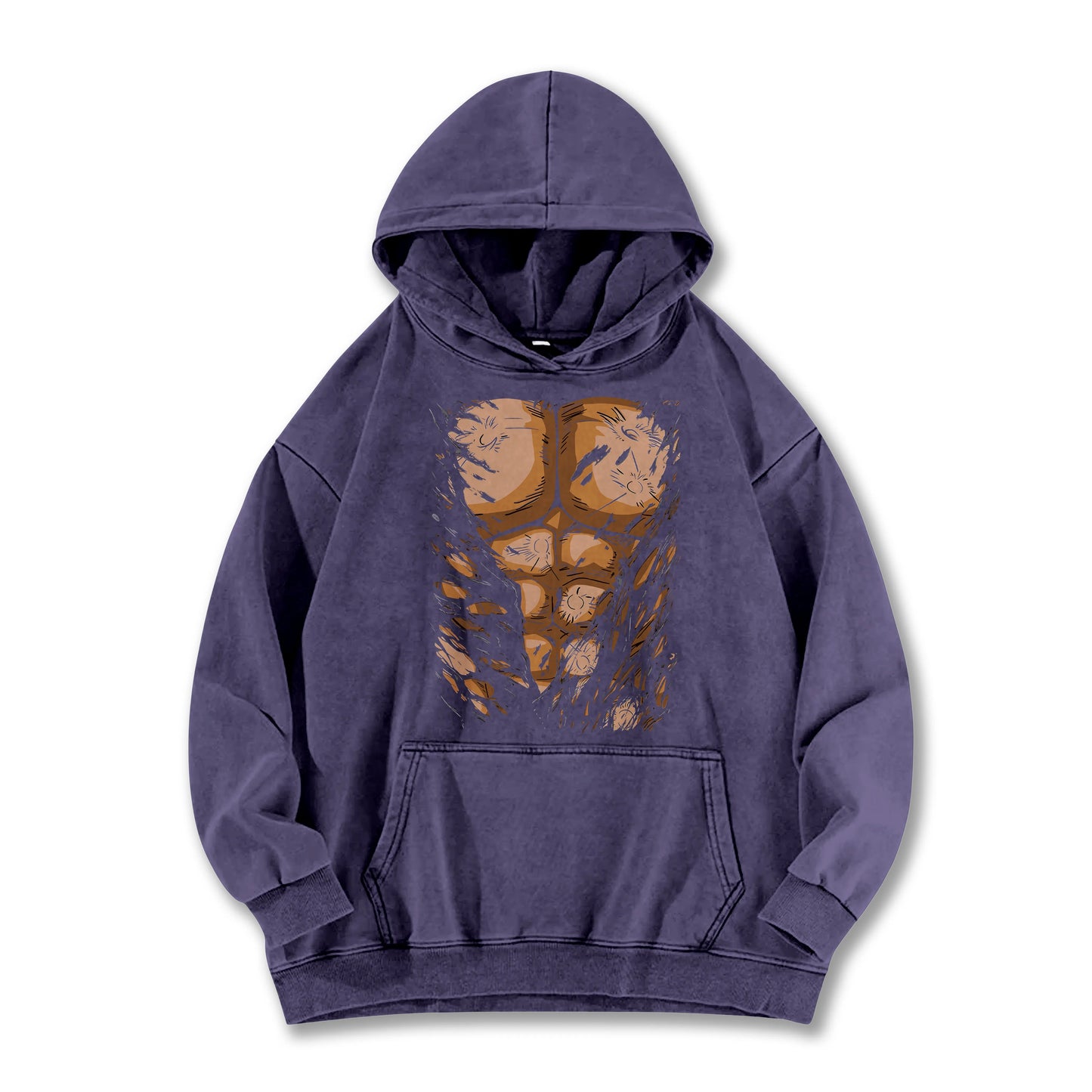 Ultimate Grappler's 6-Pack Abs Vintage Hoodie