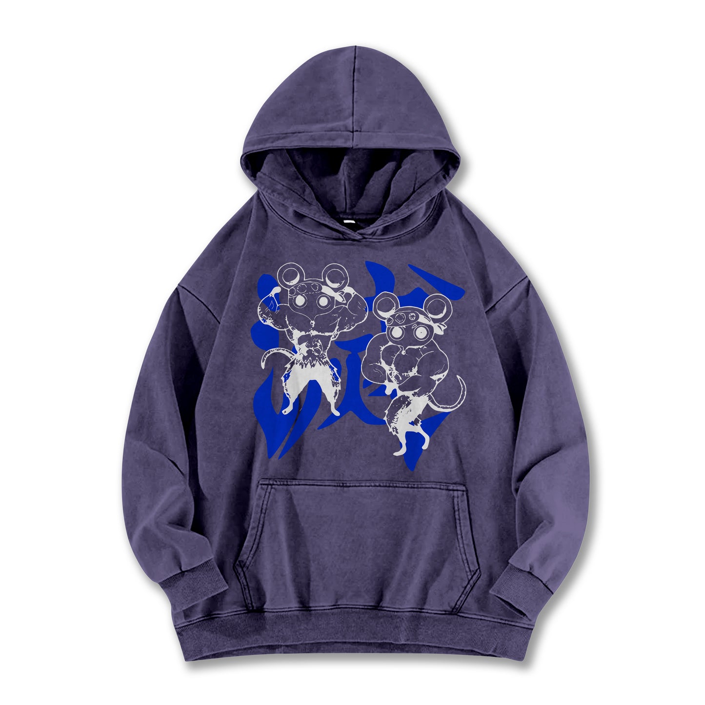 Blade of Demon Hunters Muscle Mice Vintage Hoodie
