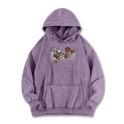 Titan Siege Wall - Titans Fighting Vintage Hoodie