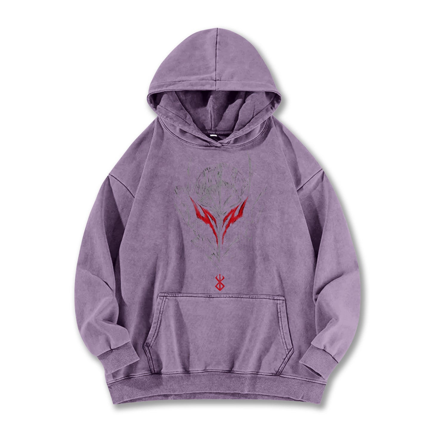 Dark Sword Saga Black Swordsman V6 Vintage Hoodie
