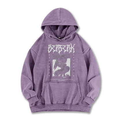 Dark Sword Saga Black Swordsman V2 Vintage Hoodie
