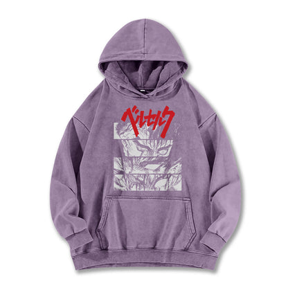 Dark Sword Saga Guts' Wrath Vintage Hoodie