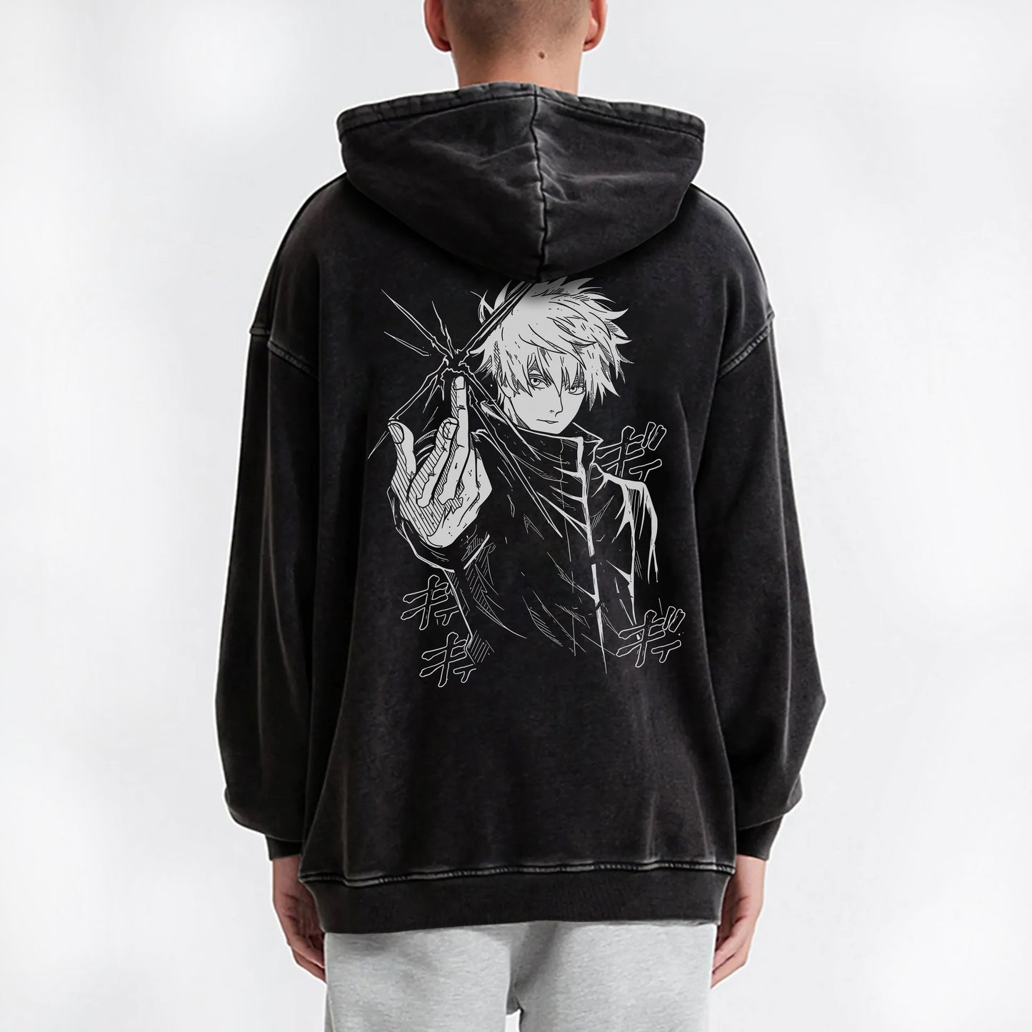 Tokyo Sorcery Satoru Gojo V2 Vintage Hoodie