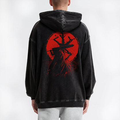 Dark Sword Saga Swordsman V4 Vintage Hoodie