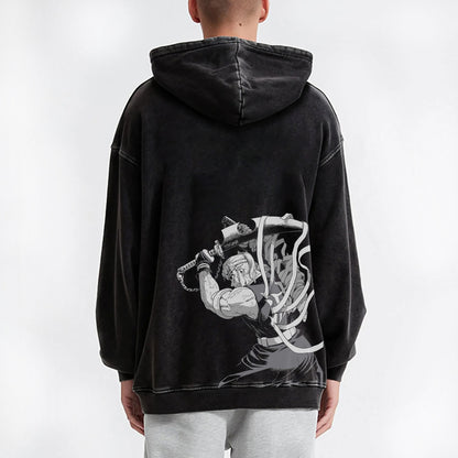 Blade of Demon Hunters Uzui Tengen Vintage Hoodie