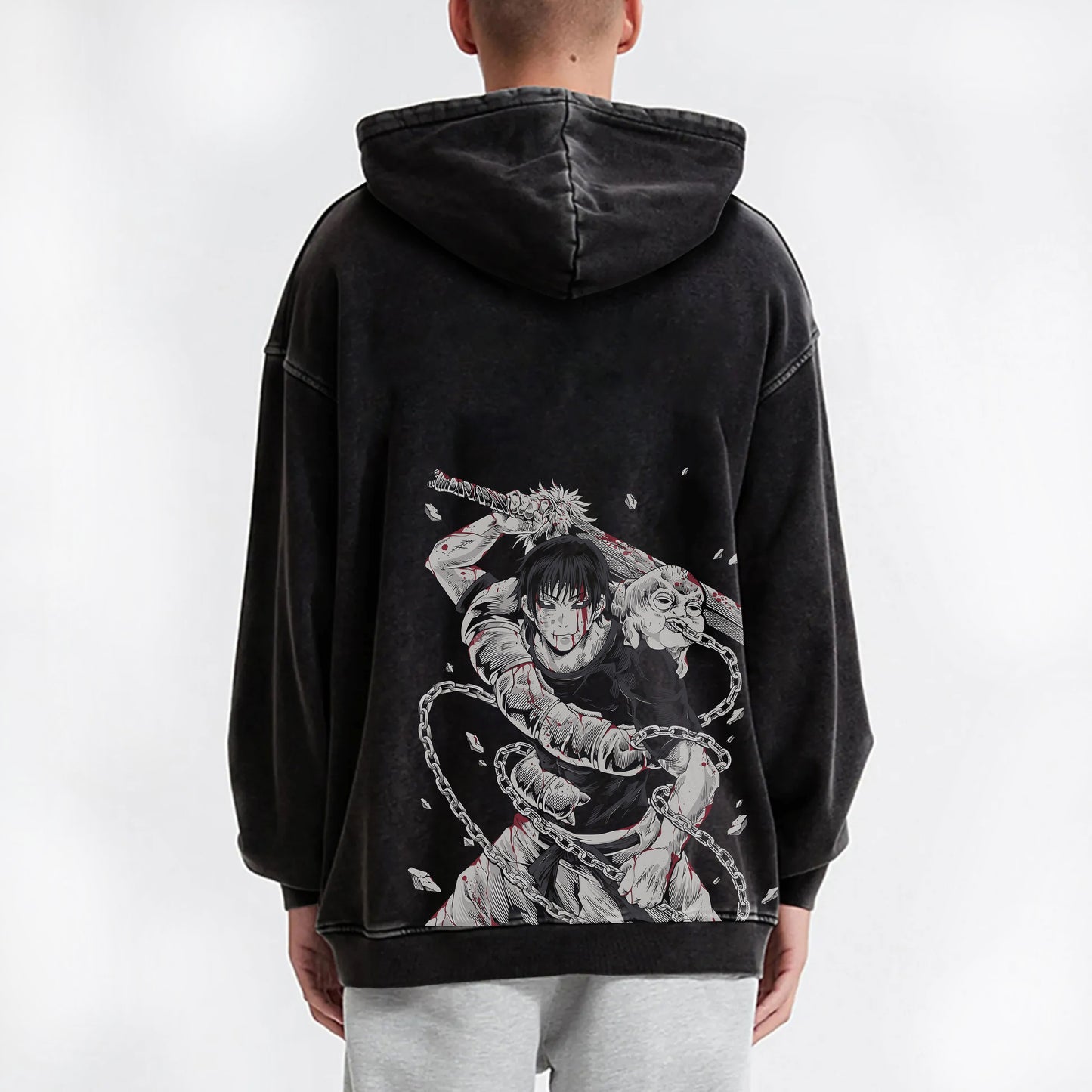Tokyo Sorcery Sorcerer Slayer V3 Vintage Hoodie