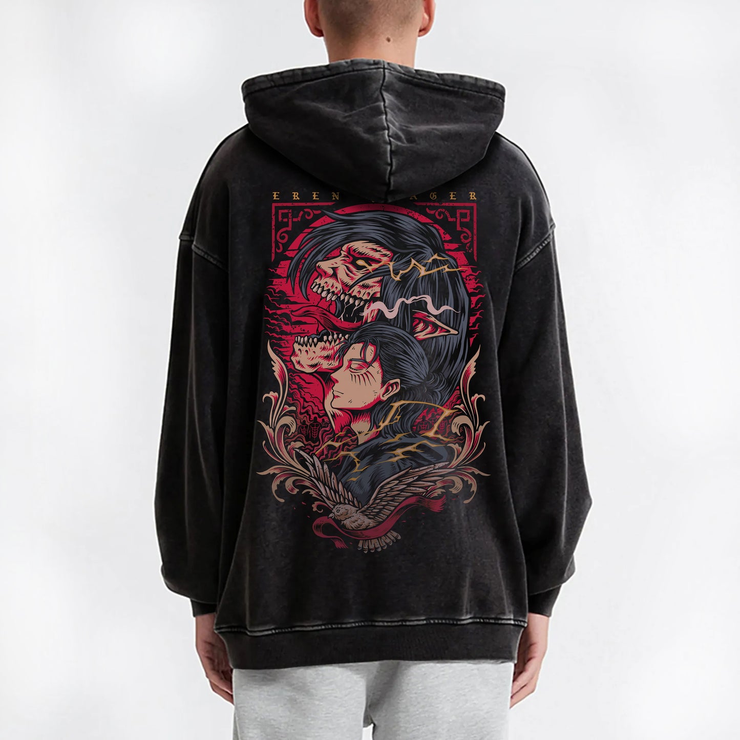Titan Siege Freedom Fighter Attack Titan Vintage Hoodie