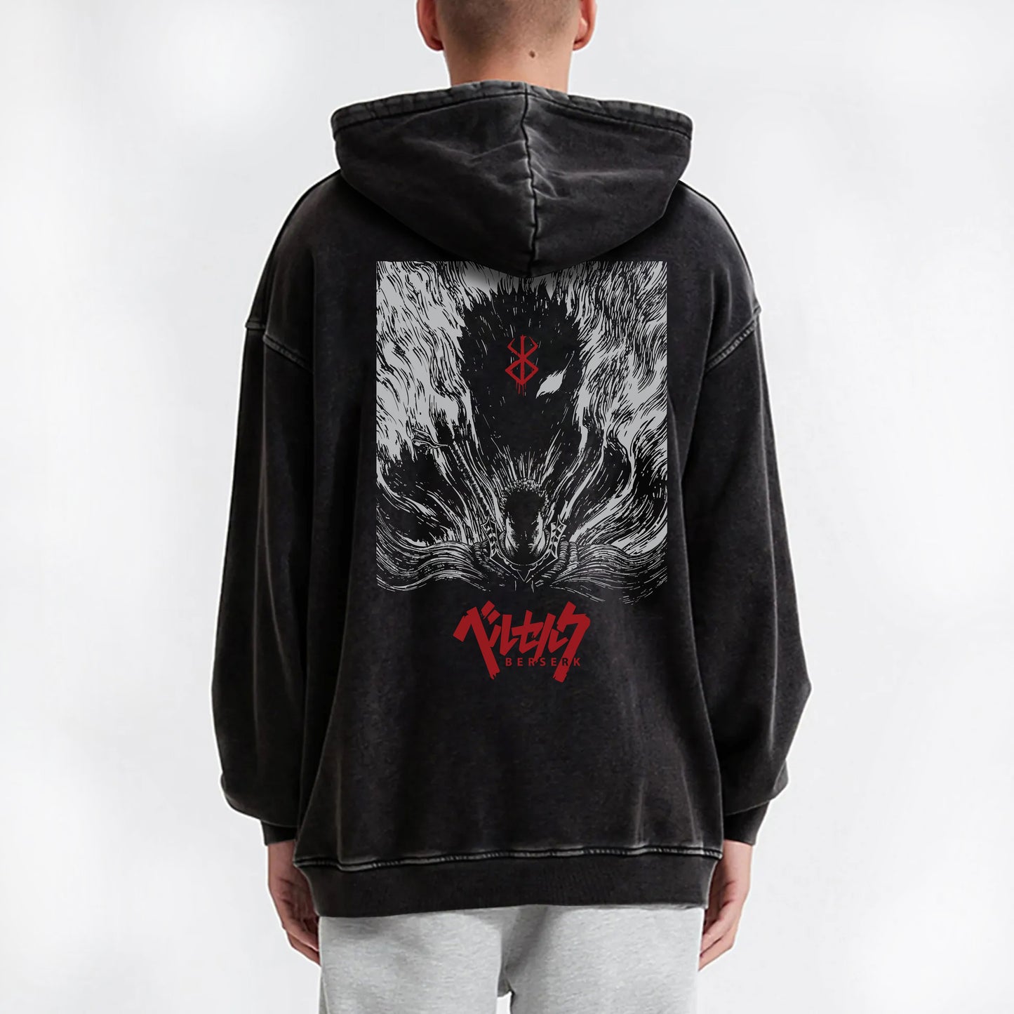 Dark Sword Saga Branded Swordsman V2 Vintage Hoodie