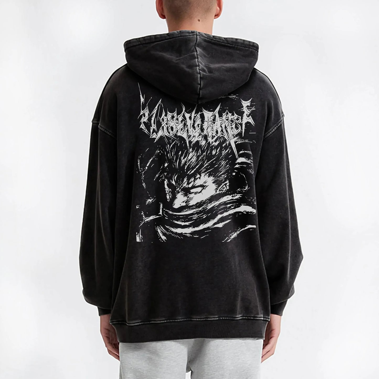 Dark Sword Saga Guts' Wrath V4 Vintage Hoodie