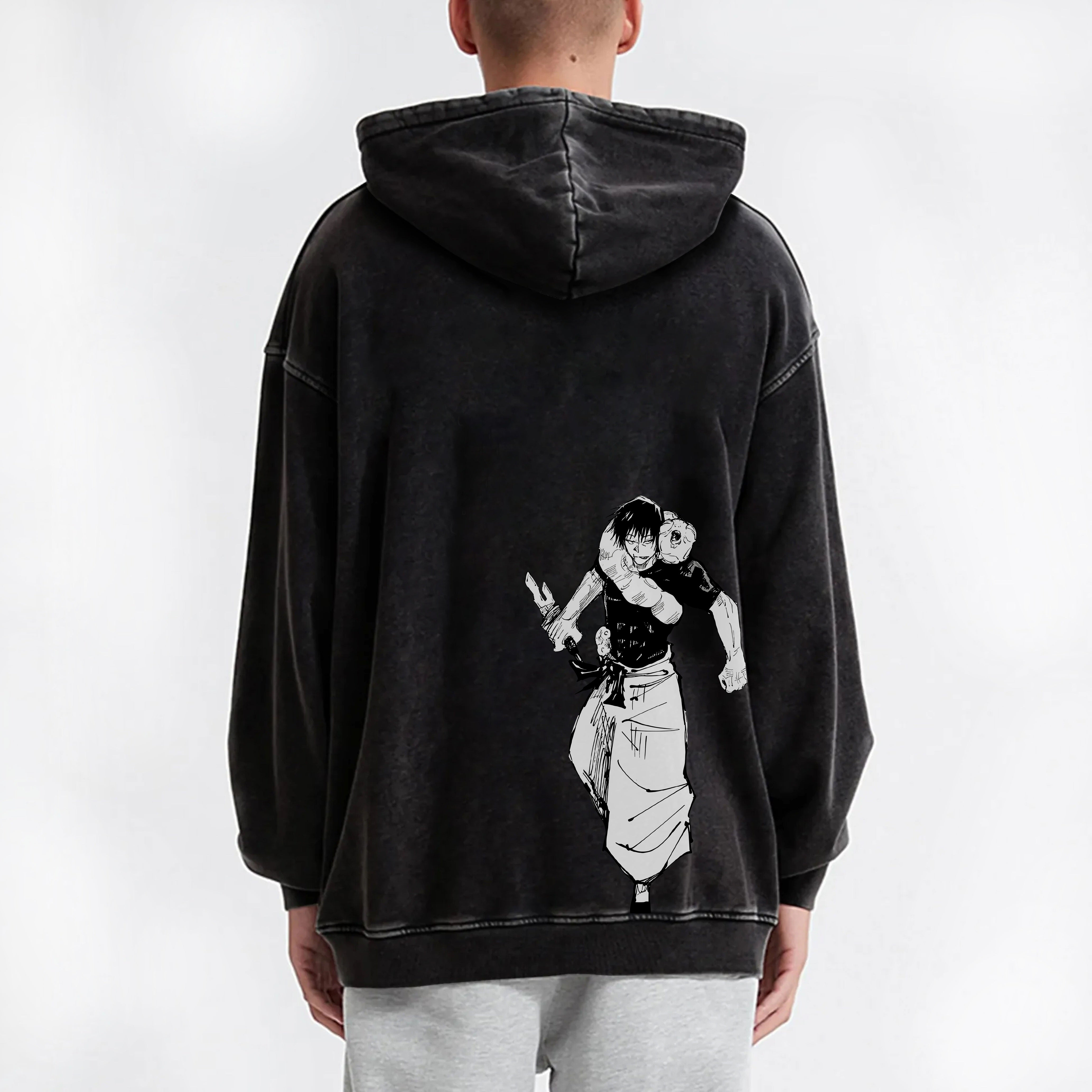Tokyo Sorcery Toji Fushiguro Vintage Hoodie – WeebWorld