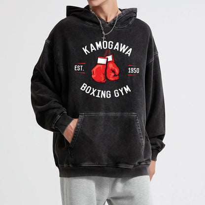 Fighting Spirit Kamogawa Boxing Gym V3 Vintage Hoodie