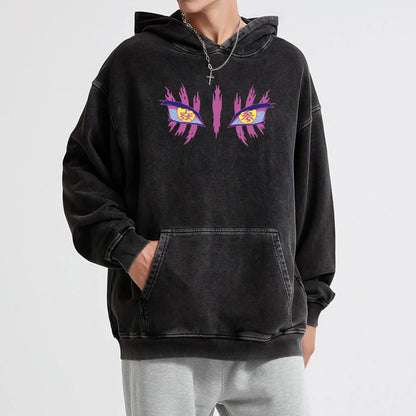 Blade of the Demon Hunters Akaza Vintage Hoodie