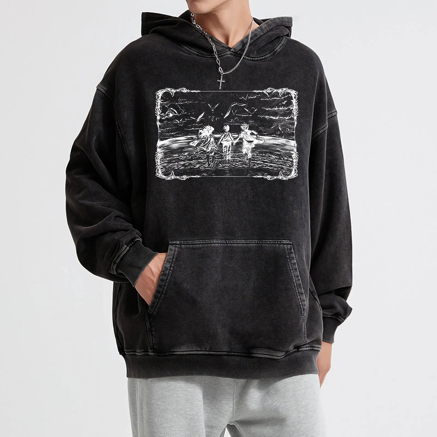 Titan Siege Freedom Fighter Blood Fiend Vintage Hoodie