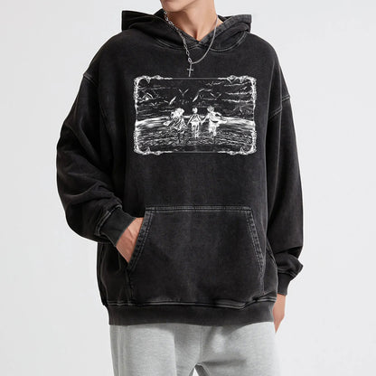 Titan Siege Freedom Fighter Blood Fiend Vintage Hoodie