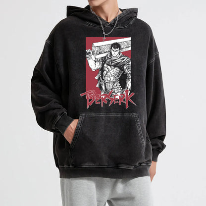 Dark Sword Saga Swordsman V8 Vintage Hoodie