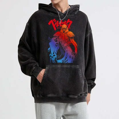 Dark Sword Saga Skull Knight Vintage Hoodie