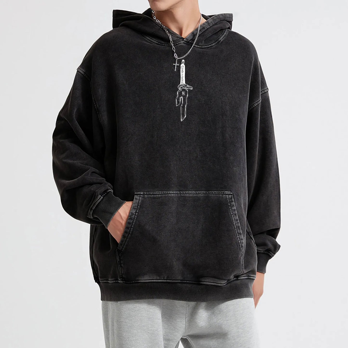 Tokyo Sorcery Sorcerer Slayer V3 Vintage Hoodie