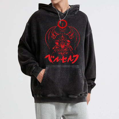 Dark Sword Saga Demon Vintage Hoodie