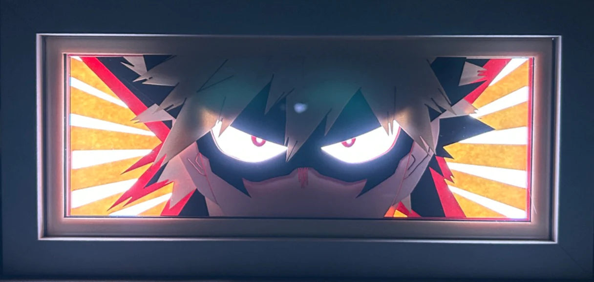 Boîte à lumière My Hero Academia Bakugo V2