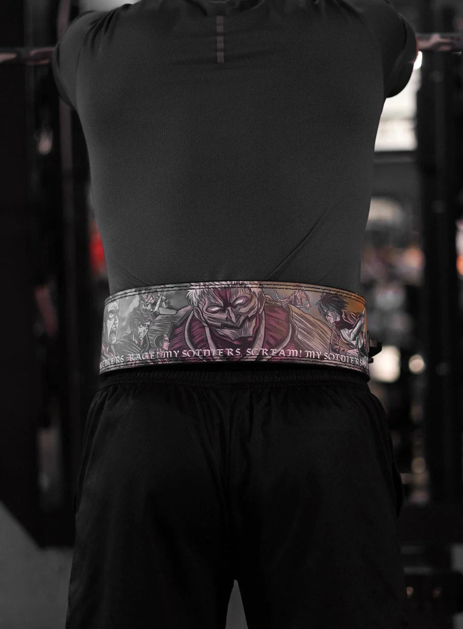 Ceinture à levier pour salle de sport Attack on Titan