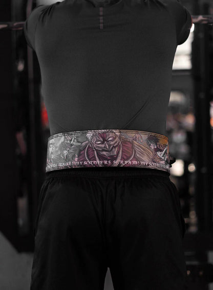 Ceinture à levier pour salle de sport Attack on Titan