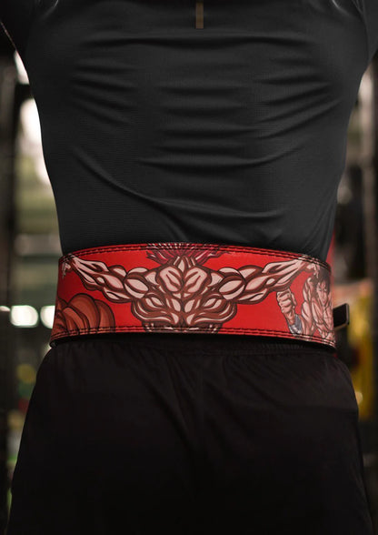 Ceinture à levier de gymnastique Demon Back de Baki Yujiro Hanma