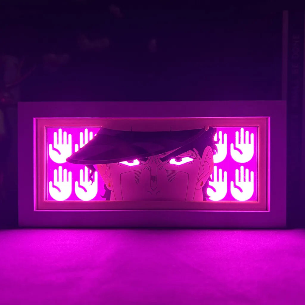 Boîte lumineuse Jotaro Kujo de JoJo's Bizarre Adventure