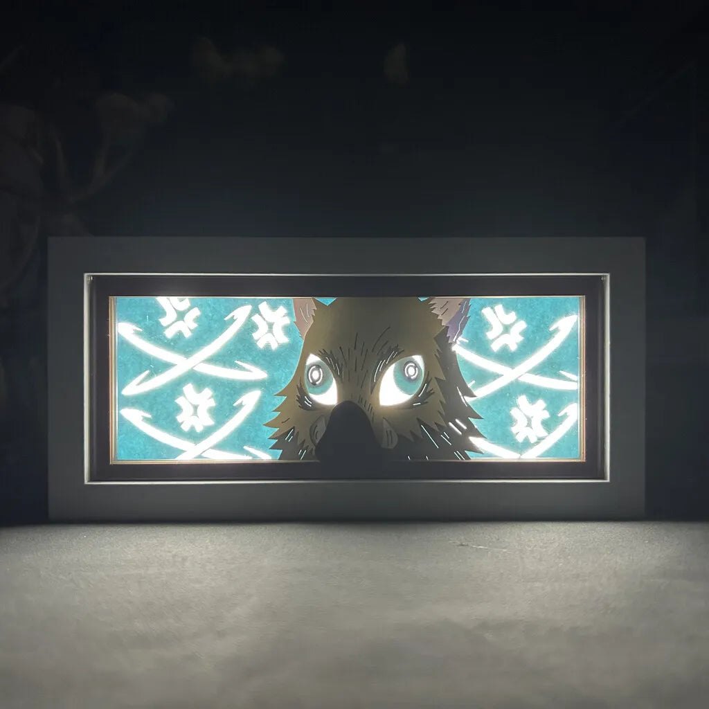 Boîte à lumière Inosuke Demon Slayer