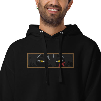 Sweat à capuche Black Clover Yuno Blackout (brodé) 