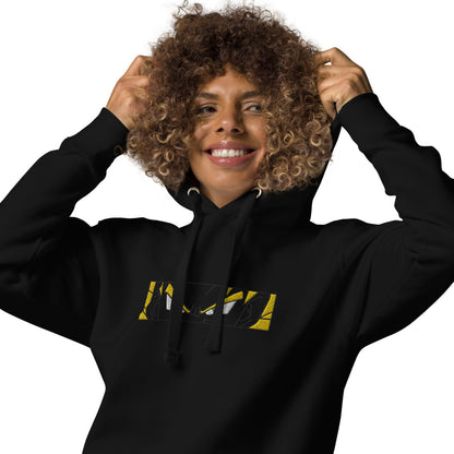 Saiyan Legacy Warrior of SS1 Blackout Hoodie (Embroidered)