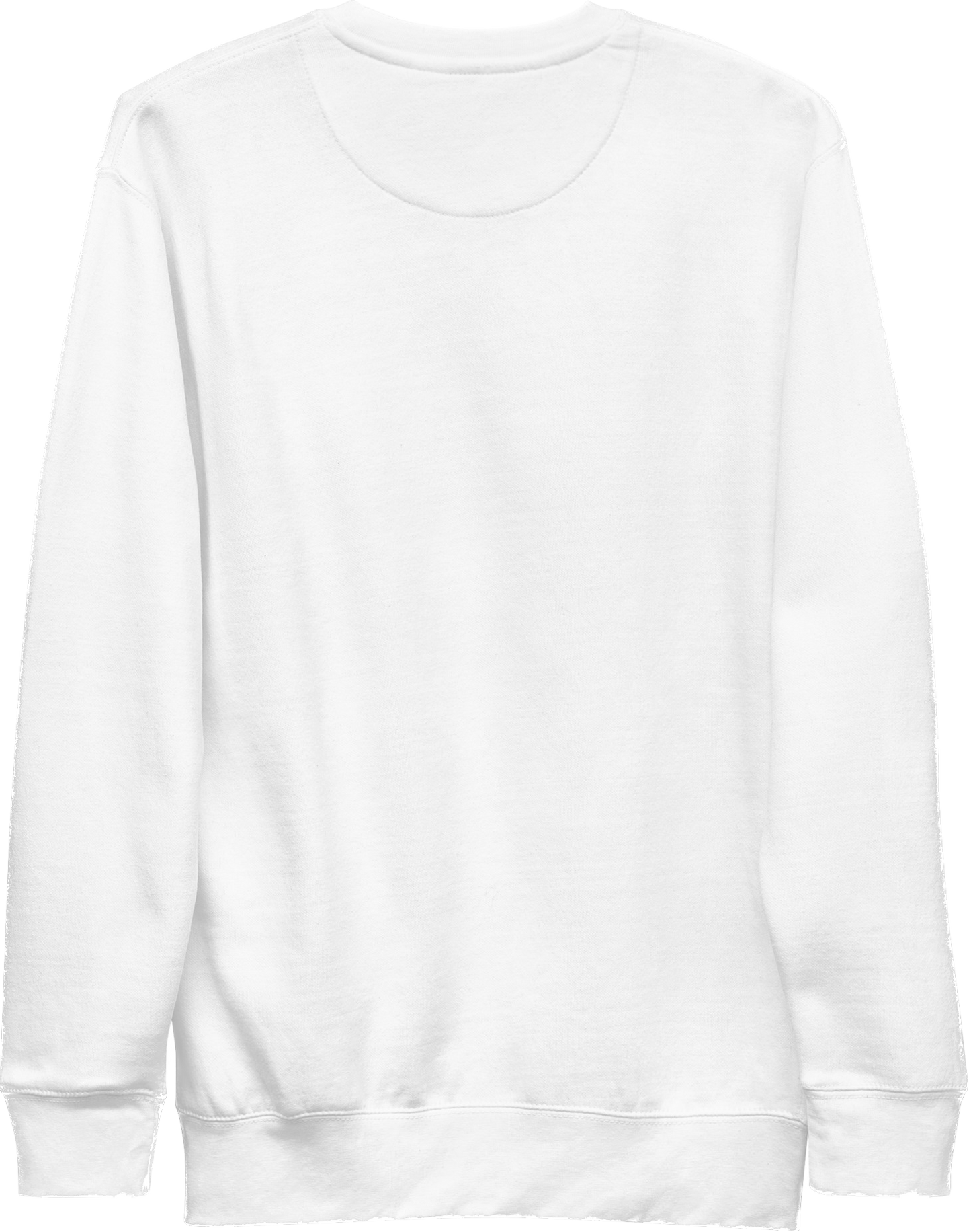 Schwarzes Kleeblatt-Sweatshirt mit fünfblättrigem Kleeblatt (bestickt)