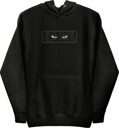Family Espionage Thorn Princess Blackout Embroidered Hoodie